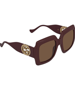 Kính GUCCI Brown Square Ladies Sunglasses GG1022S 007 54
