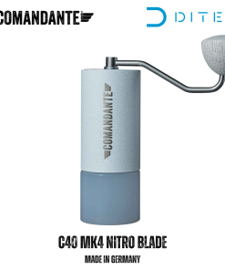 Cối Xay Cà Phê Comandante C40 MK4 Nitro Blade SNOW WHITE - Made in Germany