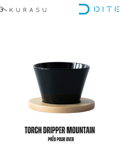 Phễu cà phê Pour Over TORCH Mountain Dripper - Đen