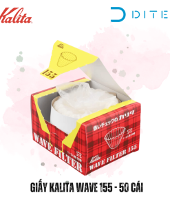 Giấy lọc cà phê Kalita Wave 155 - Hộp 50 Tờ