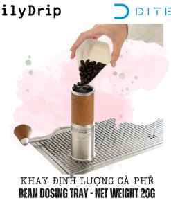 Khay định lượng hạt cà phê trà - Phụ kiện cân và chia khẩu phần chính xác để pha cà espresso LilyDrip Bean Dosing Tray