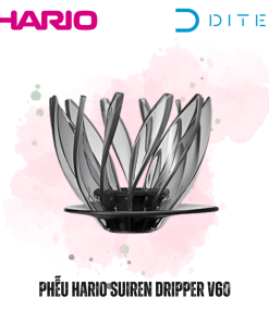 Phễu lọc Hario Suiren V60 Hoa Súng - HARIO Suiren 02 Dripper