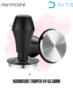 Nén cà phê Normcore 58.5mm Coffee Tamper V4 Ripple Base - Đế Đồng Tâm
