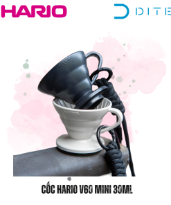 Cốc nhựa Hario V60 mini 30ml