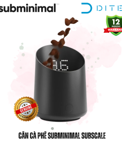 Cân Subminimal Subscale - Cân Định Lượng Kỹ Thuật Số Tích Hợp Cốc Đong, Chuẩn Chống Nước IPX-4, LED Ẩn, Sạc USB-C