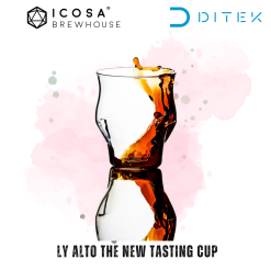 Ly Avensi Wave Alto – Ly Tasting Cà Phê Cao Cấp Với Thiết Kế Aeration Waves Tăng Cường Hương Vị