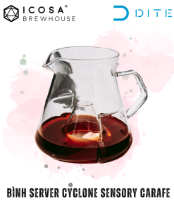 Bình Server Cyclone Sensory Carafe Cà Phê Cao Cấp Với Thiết Kế Aeration Waves Độc Quyền