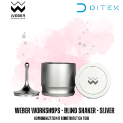 Weber Workshops Blind Shaker - Sliver - Dụng cụ phân tán & đồng nhất bột espresso