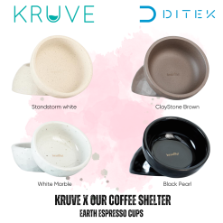 KRUVE Earth Espresso Cups x OurCoffeeShelter Chính Hãng